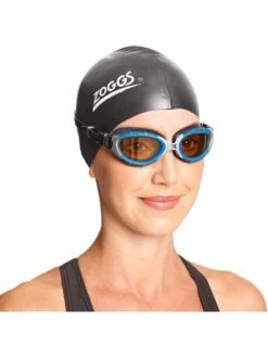 Zoggs Predator Flex Polarized Ultra Reactor Goggles Small Fit - Copper/Blue/Silver -Outlet Swim Goggles Pro Store zoggs predator flex polarized ultra reactor goggles small fit blue silver 301928 8