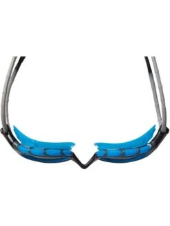 Zoggs Predator Goggles Small Fit - Smoke/Blue/Black -Outlet Swim Goggles Pro Store zoggs predator smoked goggles small fit blue black 335862 4