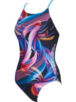 Zoggs Y-Closeback One Piece - Colour Flow