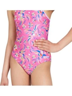 Zoggs Yaroomba Floral One Piece - Dreamcatcher -Outlet Swim Goggles Pro Store zoggs yaroomba floral one piece dreamcatcher 463131 drcf 4